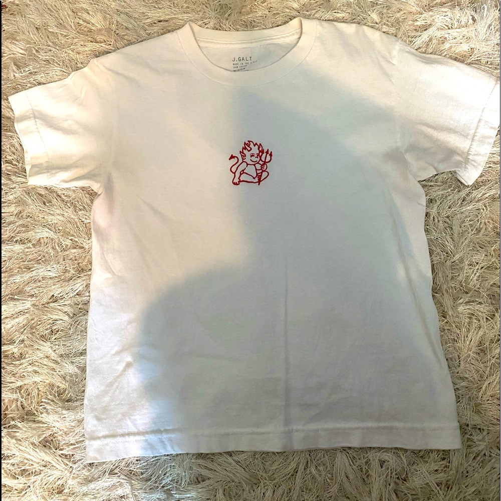 J Galt/ Brandy Melville Devil T Shirt
